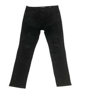 Ring of Fire Slim Fit Jeans Sz 34W 30L Black